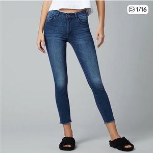 DL1961 Florence Skinny Mid Rise Ankle Jeans